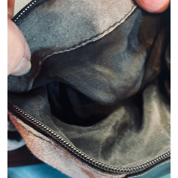 Women's Gucci Black Leather Bamboo Handle Shoulder Bag COA Provided Excel Cond - Picture 10 of 16